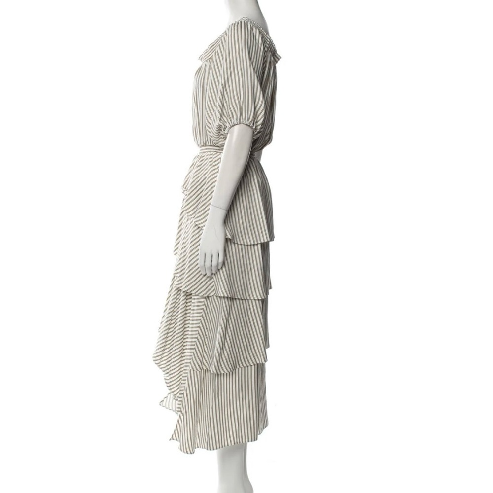 Maje
Striped Ruffle Dress - Picture 5 of 6
